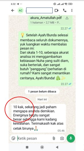 Testimoni Akurasi DNA-Q